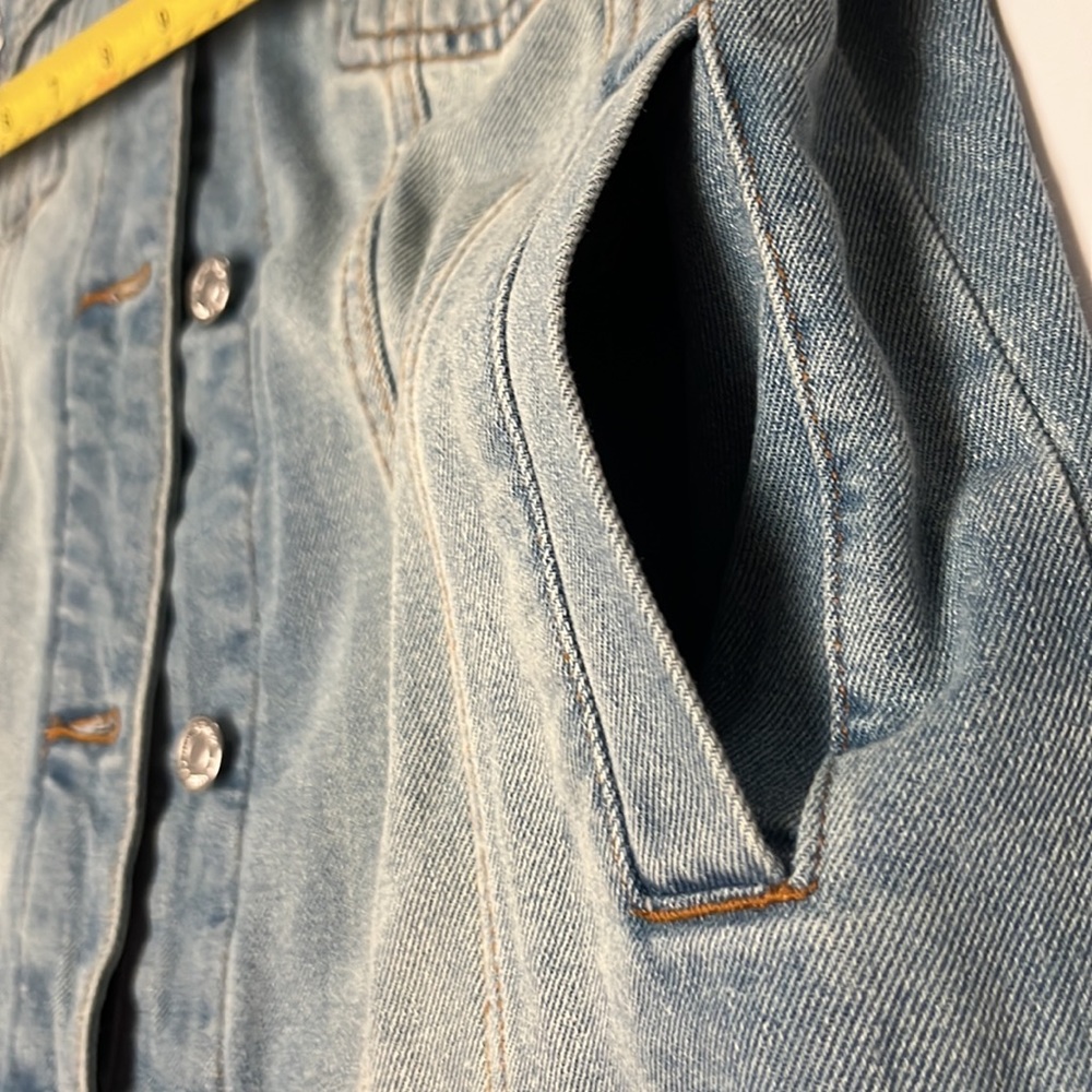 Ashly Vintage Charm Jean and sweatshirt jacket - Picture 5 of 5